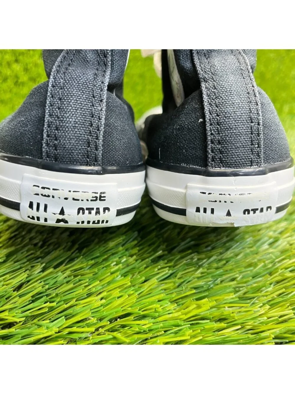 Converse Chuck Taylor All Star Hi Boys Size 2.5Y Black Athletic Shoes Sneakers